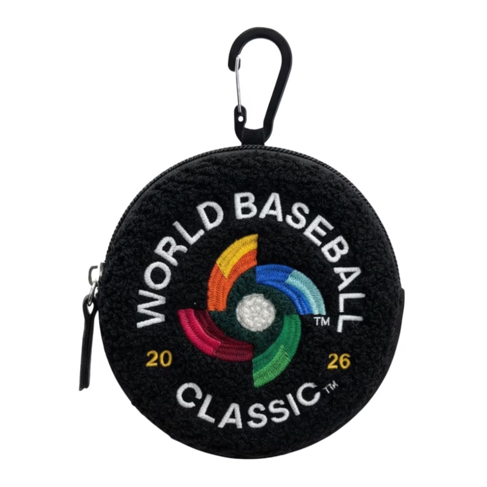 WBC 圓形刺繡小包（兩色）-細節圖2