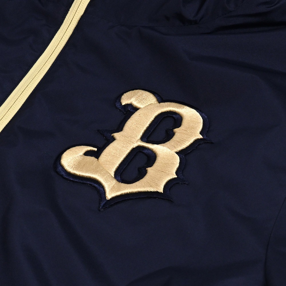 歐力士猛牛 球員版梭織外套-細節圖2