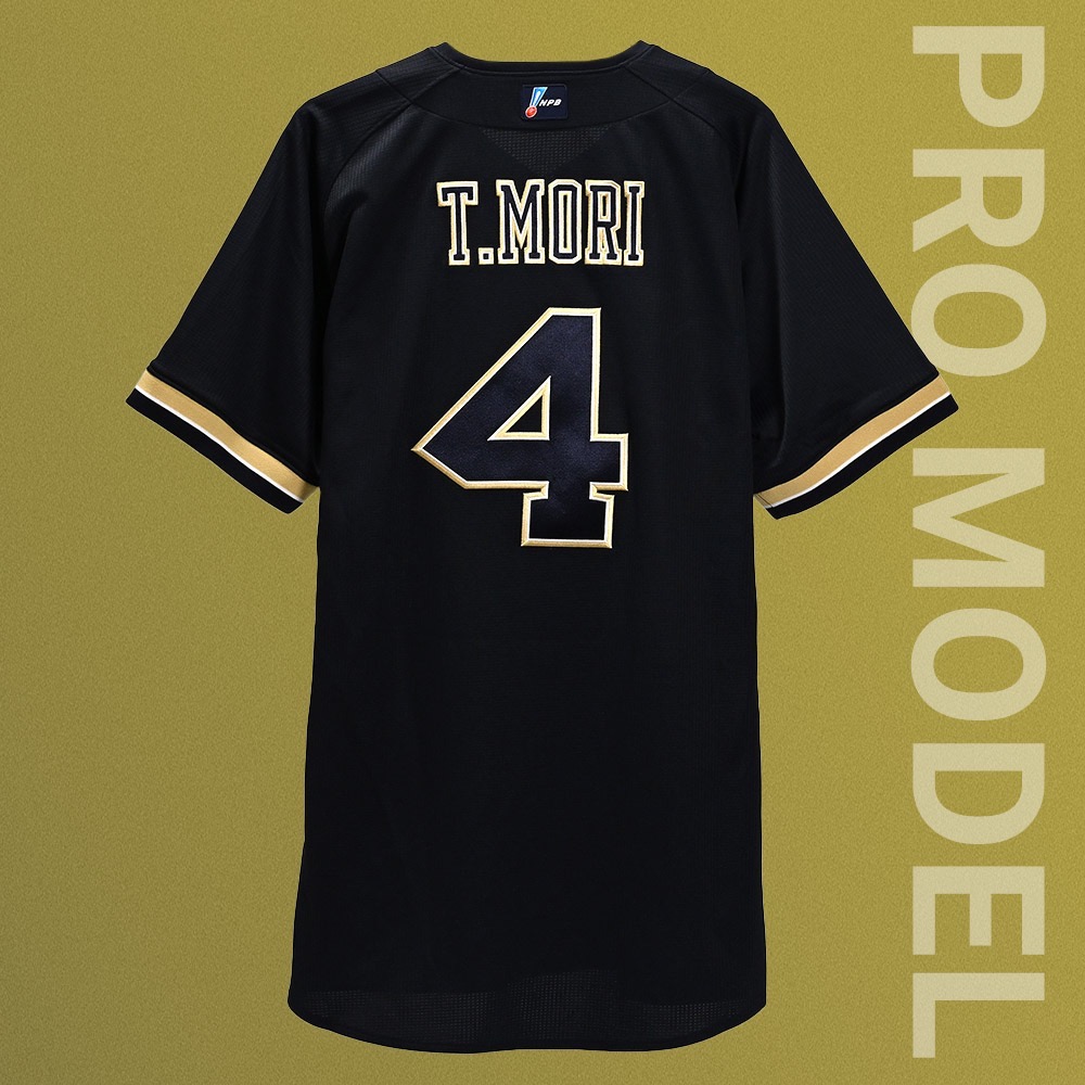 歐力士猛牛 Pro Model客場有背號球衣-細節圖2