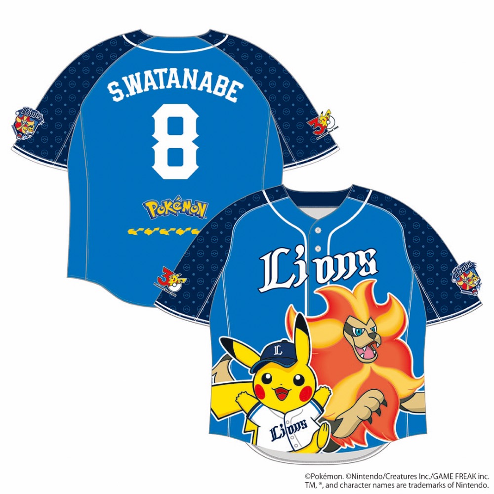 西武獅 寶可夢球員背號球衣-細節圖4
