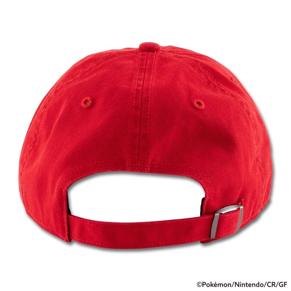 現貨優惠 廣島鯉魚 紅色寶可夢球帽-細節圖2
