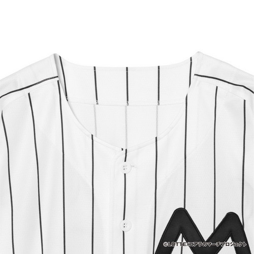 千葉羅德海洋 小熊餅乾白色棒球衫-細節圖3