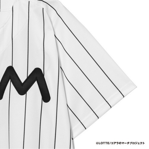 千葉羅德海洋 小熊餅乾白色棒球衫-細節圖4