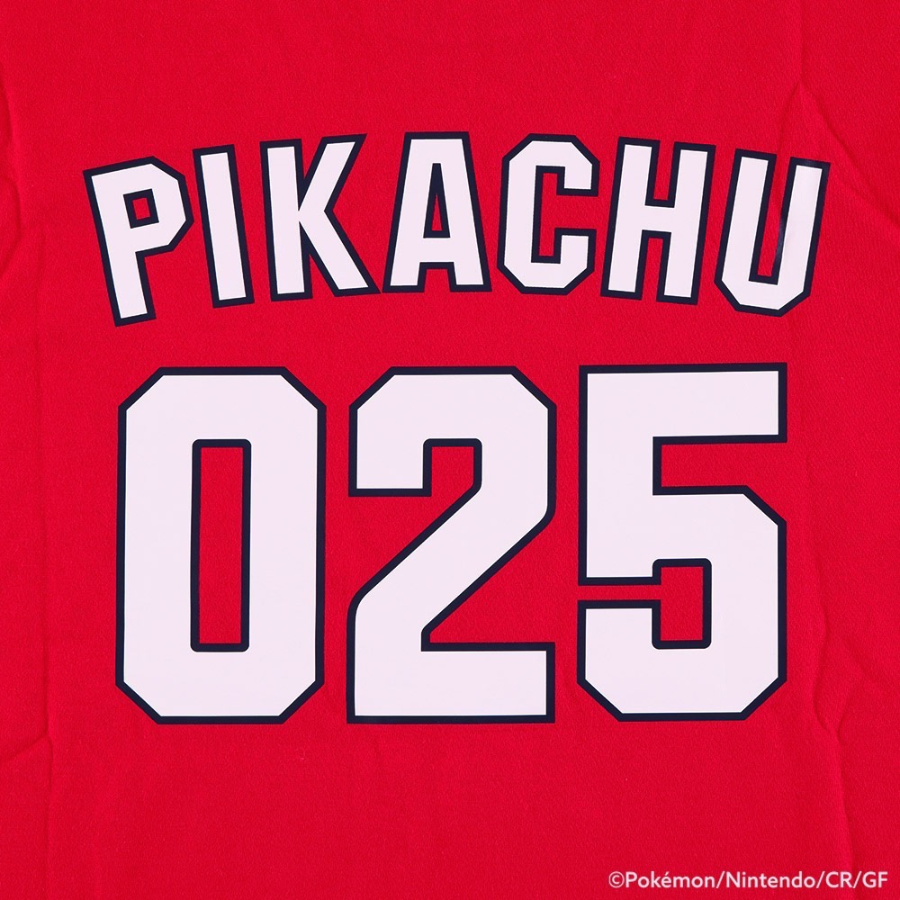 現貨優惠 廣島鯉魚 紅色寶可夢T恤-細節圖3