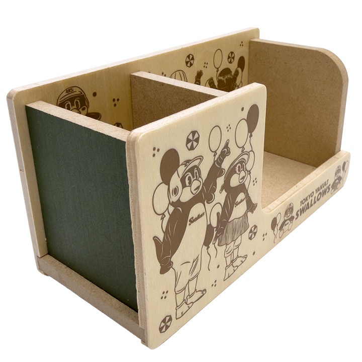 養樂多燕子 木製儲物盒-細節圖2