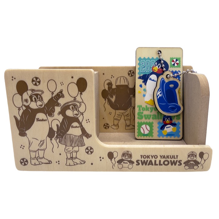 養樂多燕子 木製儲物盒-細節圖4