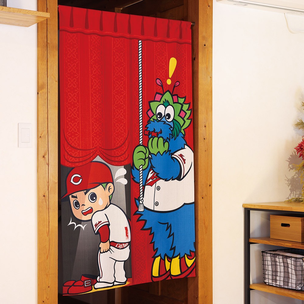廣島鯉魚 門簾-細節圖2