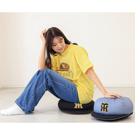 阪神虎 帽型靠墊-細節圖4