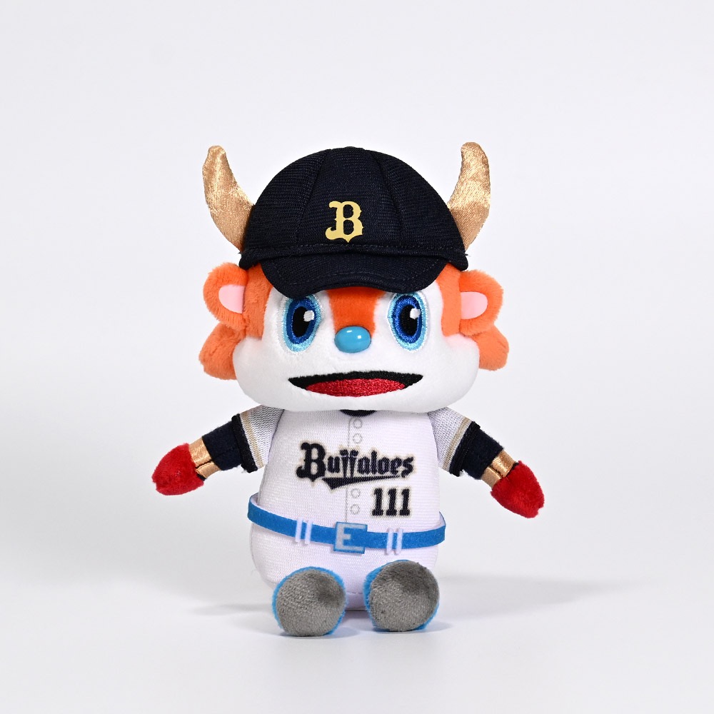 歐力士猛牛 吉祥物娃娃吊飾-細節圖2