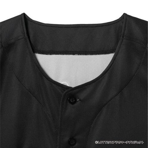 千葉羅德海洋 小熊餅乾黑色棒球衫-細節圖3