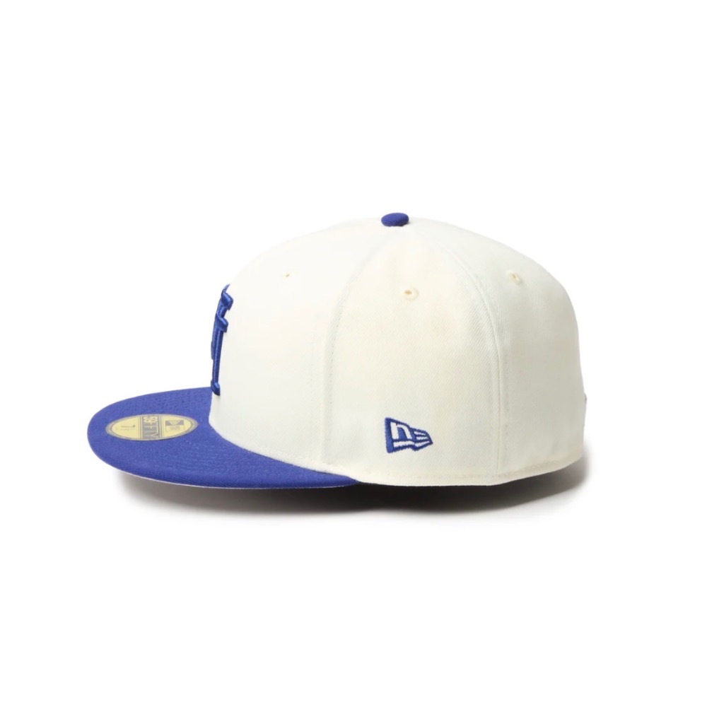 洛杉磯道奇 倒LA藍白全封帽-細節圖3