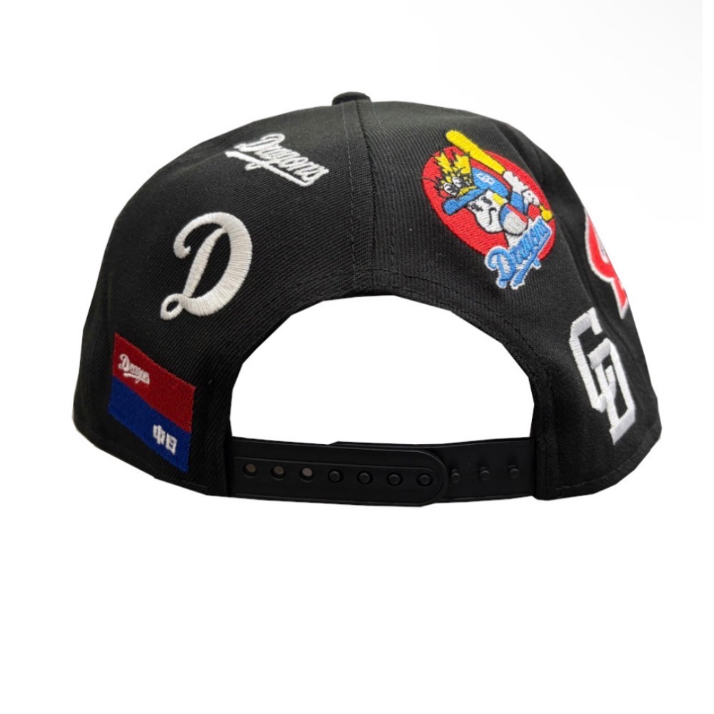 中日龍 滿版LOGO球帽-細節圖4