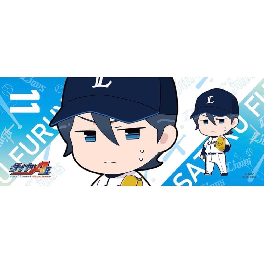 西武獅x鑽石王牌 毛巾-細節圖3