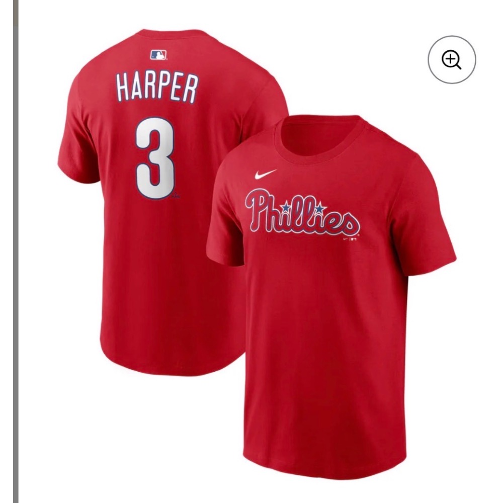 Bryce Harper T恤 M號