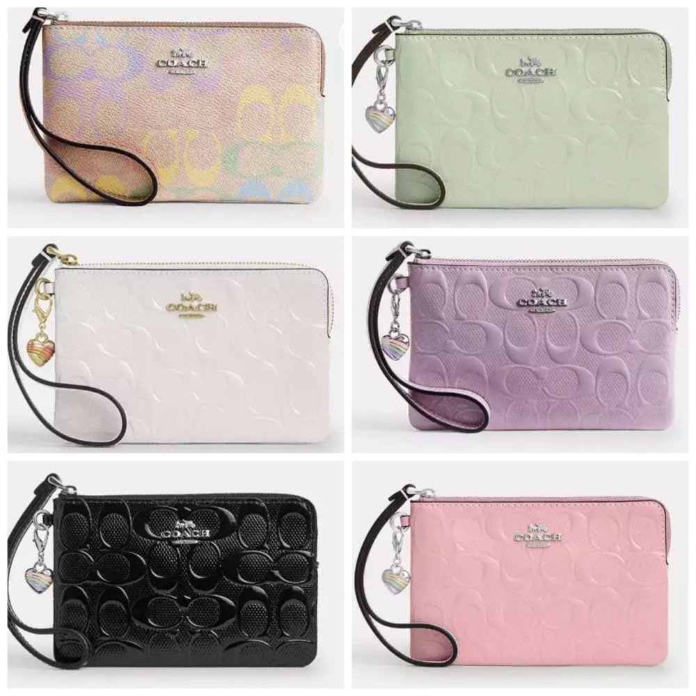 [COACH] Coach 小款-單層L型拉鍊小手拿包/零錢包 [美國正品 現貨在台]-細節圖6