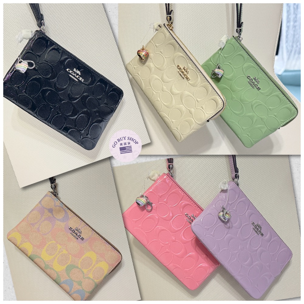 [COACH] Coach 小款-單層L型拉鍊小手拿包/零錢包 [美國正品 現貨在台]-細節圖9