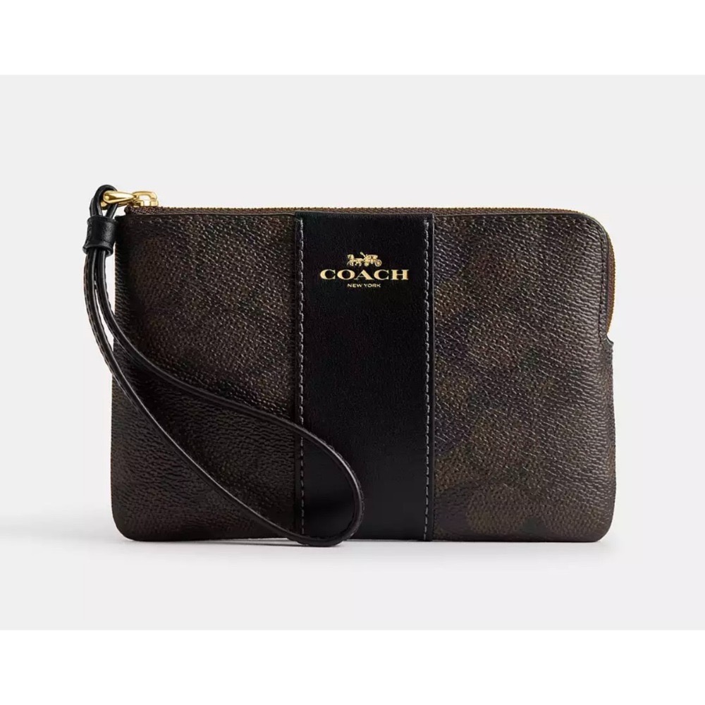 [COACH] Coach 小款-單層L型拉鍊小手拿包/零錢包 [美國正品 現貨在台]-規格圖9