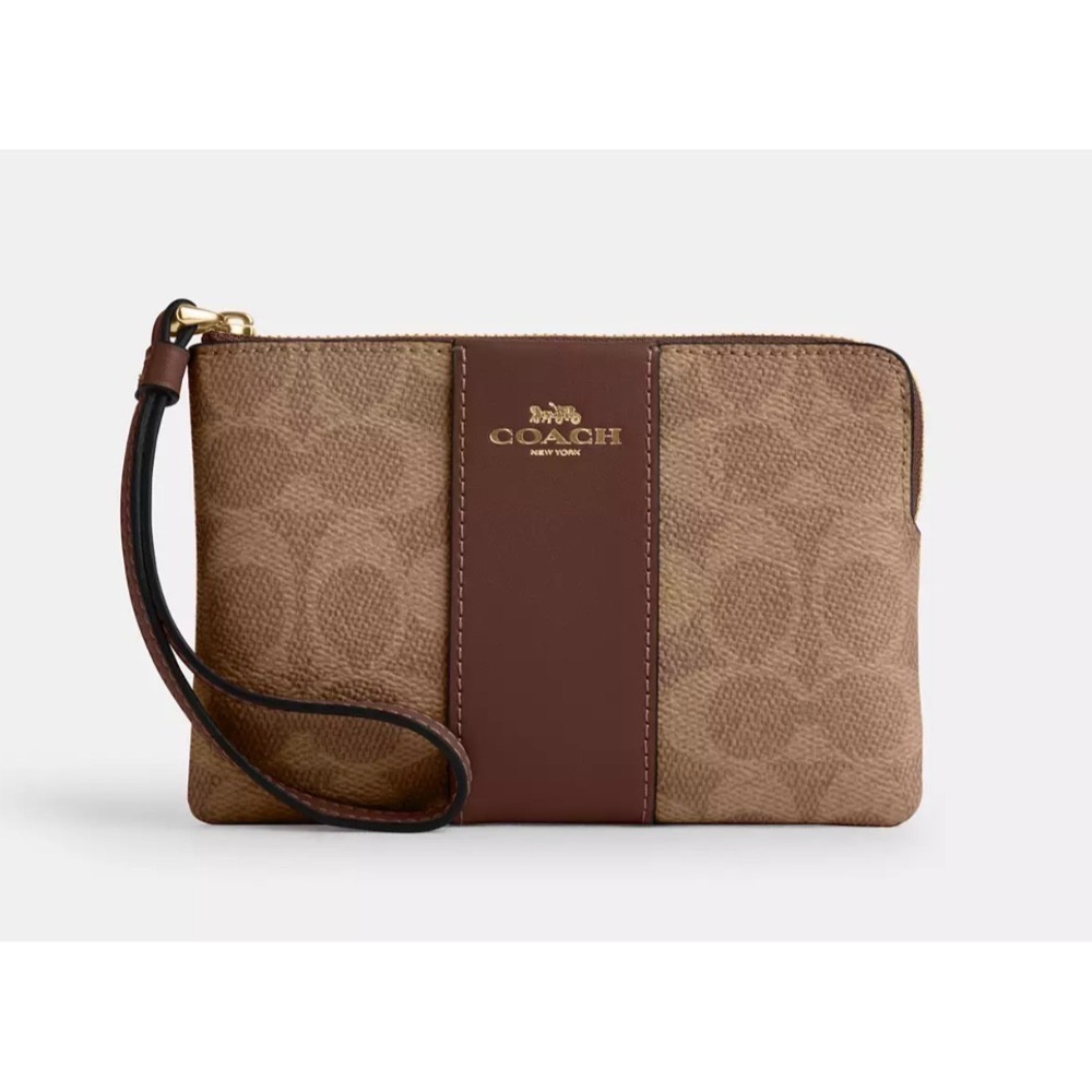 [COACH] Coach 小款-單層L型拉鍊小手拿包/零錢包 [美國正品 現貨在台]-規格圖9