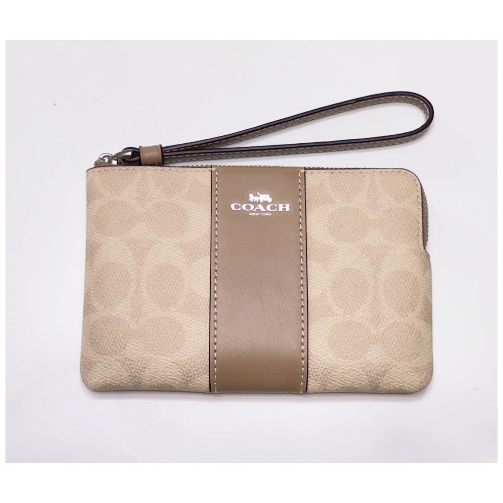 [COACH] Coach 小款-單層L型拉鍊小手拿包/零錢包 [美國正品 現貨在台]-規格圖9