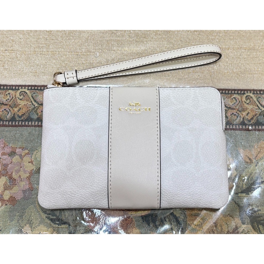 [COACH] Coach 小款-單層L型拉鍊小手拿包/零錢包 [美國正品 現貨在台]-規格圖9