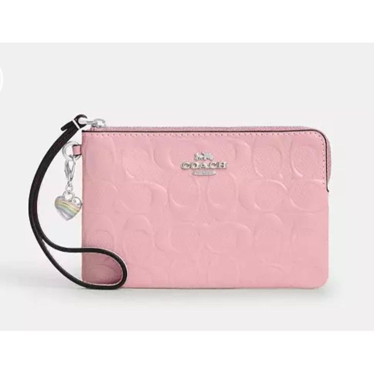 新/愛心吊飾-浮雕/粉