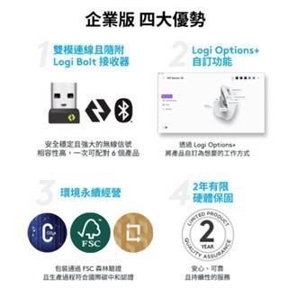 全新盒裝 羅技 Lift 人體工學垂直滑鼠-石墨灰-細節圖4