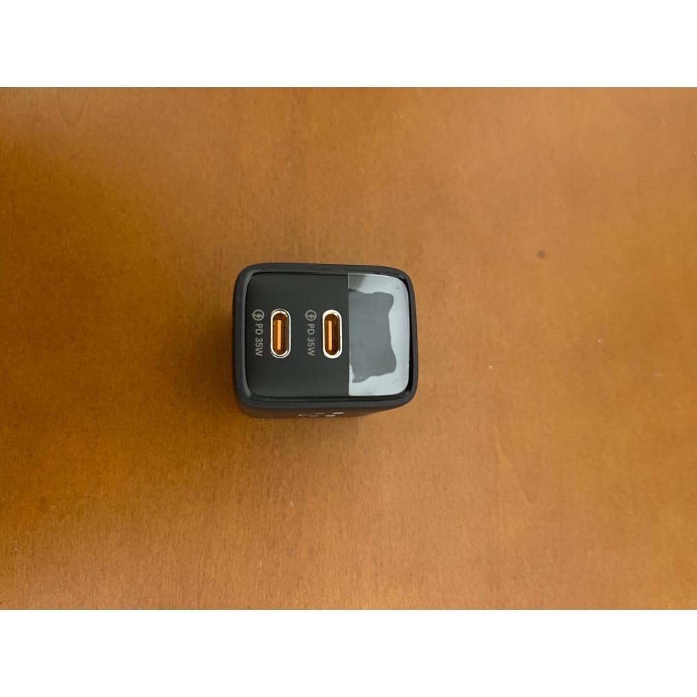 ［PChome］ BOXMAN 35W GaN 氮化鎵 雙USB-C數位顯示急速充電器充電頭 快充頭閃充頭（黑）-細節圖5