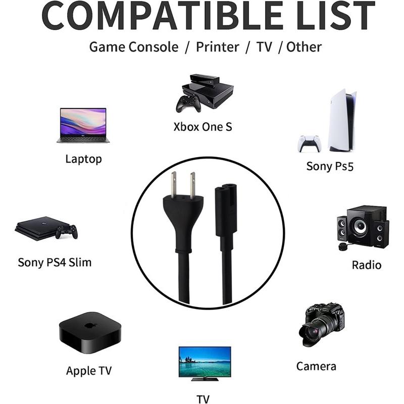 [買酷小鋪] Apple 蘋果 原廠 電源線  8字線 APPLE TV 電源線  MINI MAC PS4 PS5-細節圖3
