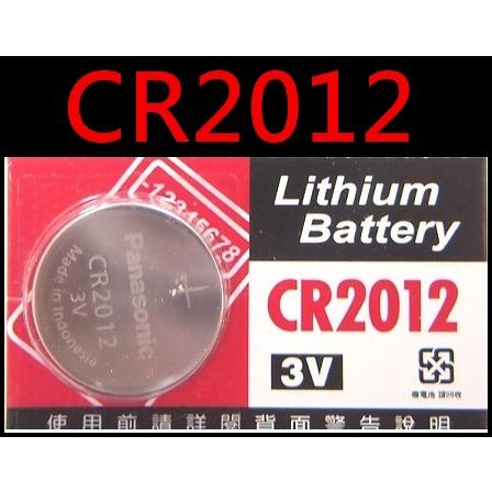 [買酷小鋪] Panasonic CR2012 國際牌 水銀電池 鈕扣電池 遙控器電池
