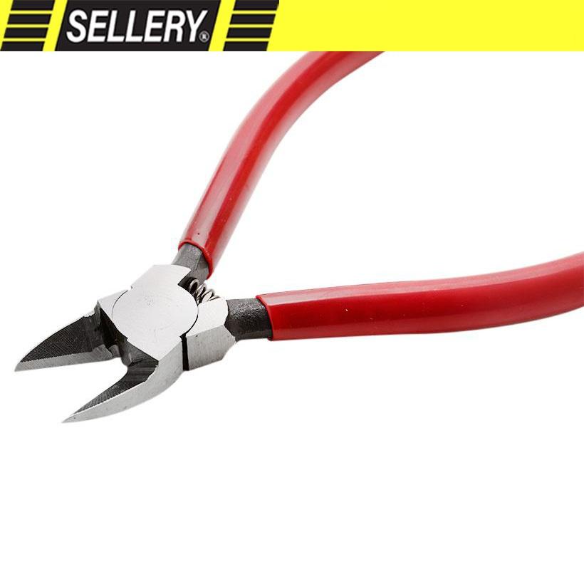 [買酷小鋪]台灣製造 舍樂力 6吋斜口鉗 高週波熱處理碳鋼 省力彈簧 電子鉗 彈簧鉗子 鉗子 省力鉗子 剪電線-細節圖4