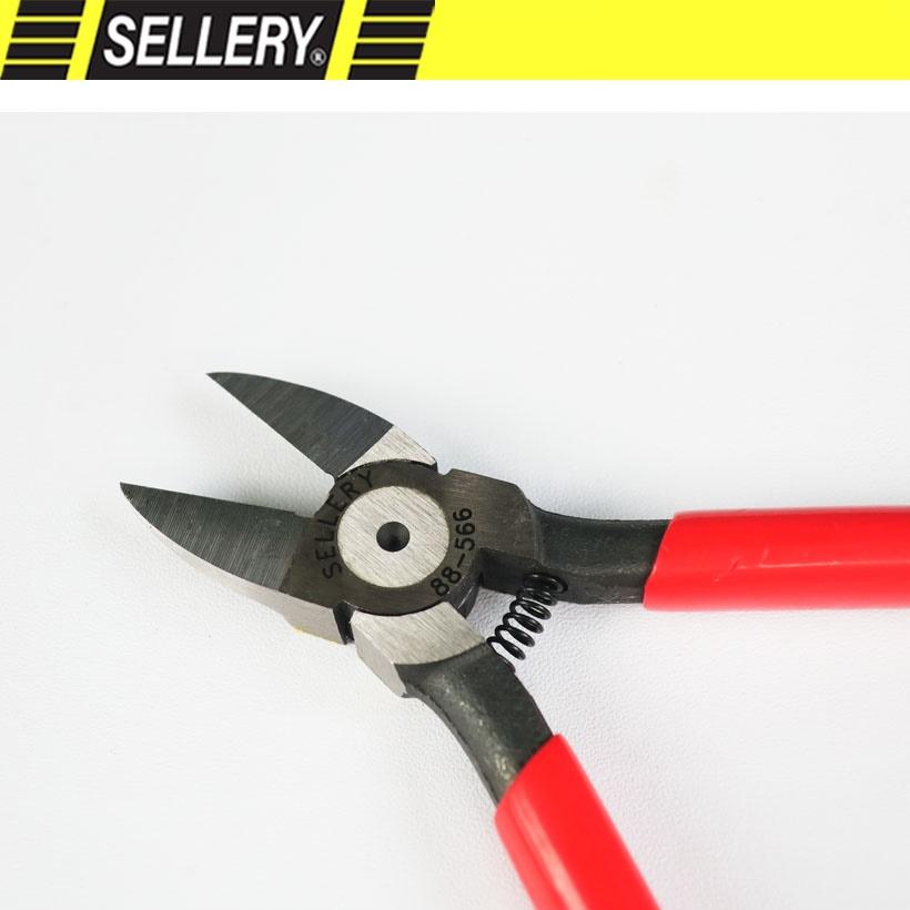 [買酷小鋪]台灣製造 舍樂力 6吋斜口鉗 高週波熱處理碳鋼 省力彈簧 電子鉗 彈簧鉗子 鉗子 省力鉗子 剪電線-細節圖5