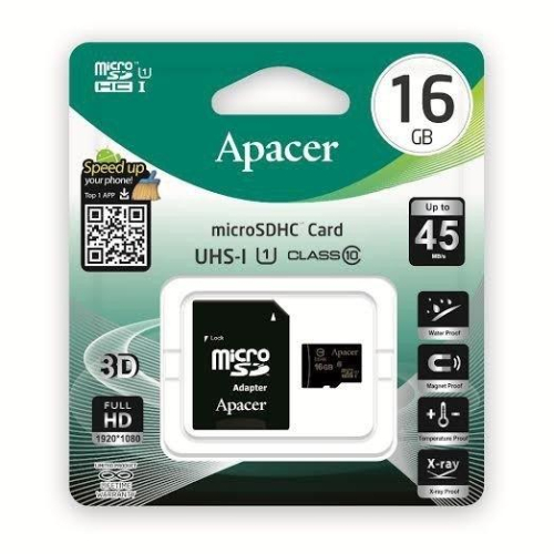 Apacer 宇瞻 16GB MicroSDHC TF UHS-I Class10 記憶卡 記憶卡