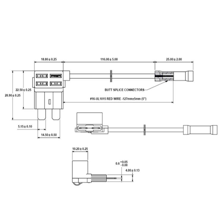 [買酷小舖] 保險絲取電器 汽車保險絲座 汽車保險絲外接座 汽車保險絲擴充座 保險絲座 取電器 轉接 保險絲 取電 接電-細節圖2