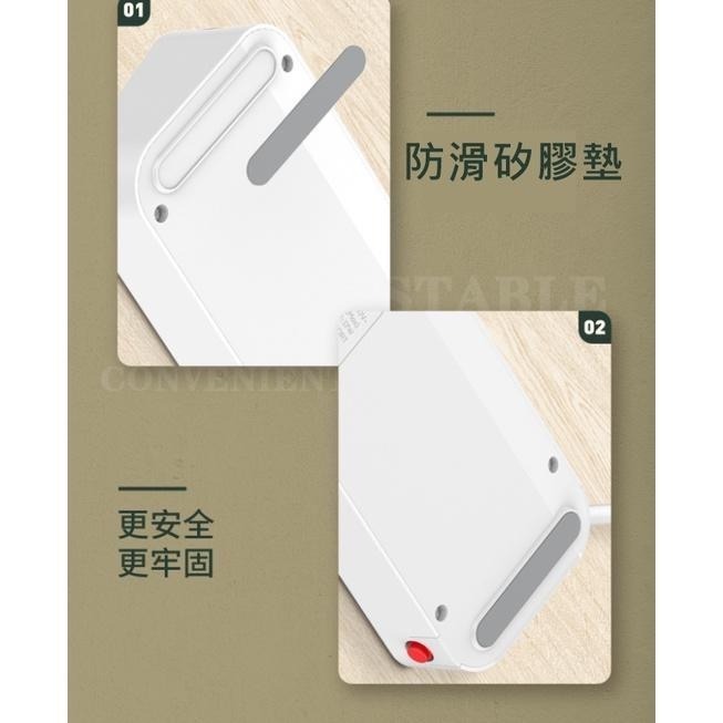 [比蝦皮便宜]力德諾 高品質 220v延長線 2500w 附4孔USB充電孔 全長2米 標準台灣3P插頭 美規3P插頭-細節圖4