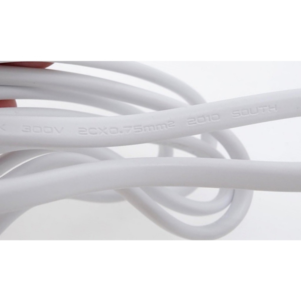 [比蝦皮便宜]安規認證 八字線 白色8字線 8字電源線 2孔電源線 150CM AC電源線 125V 7A-細節圖2