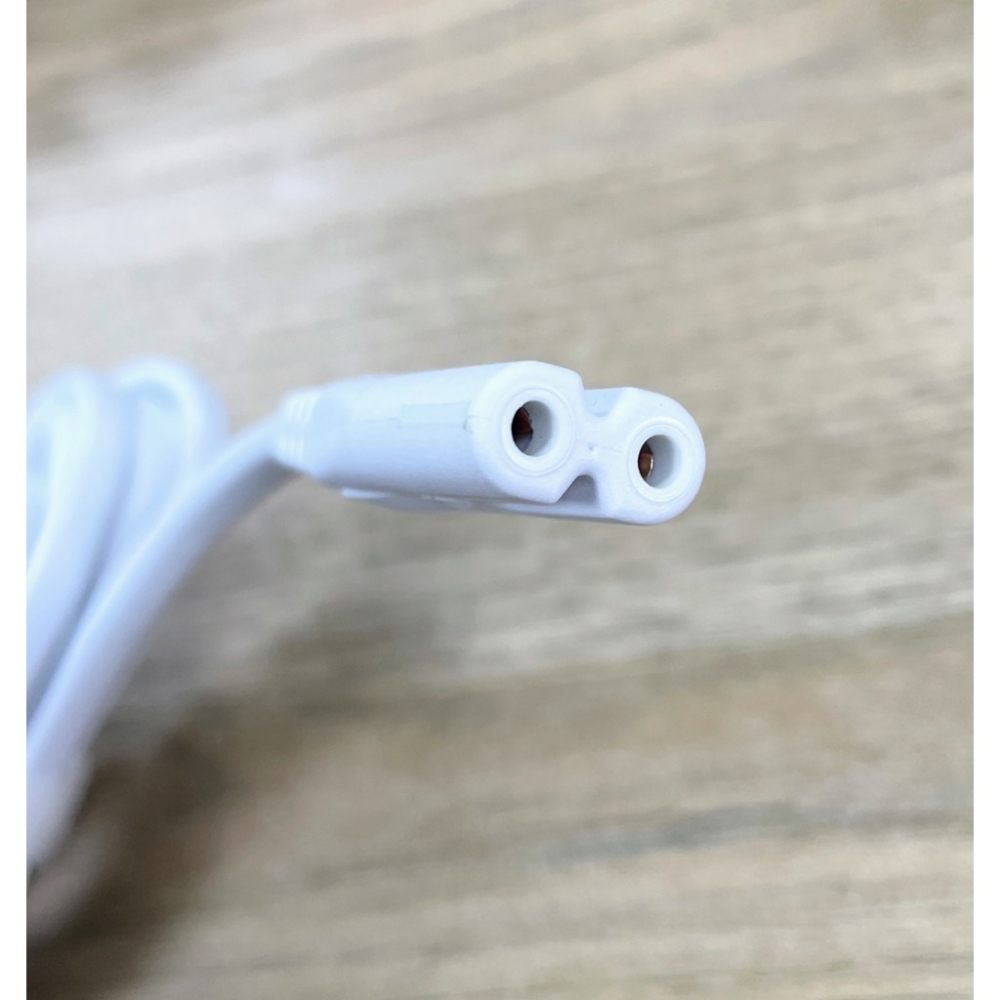 [比蝦皮便宜]安規認證 八字線 白色8字線 8字電源線 2孔電源線 150CM AC電源線 125V 7A-細節圖3