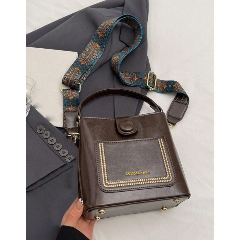 CAMINI-秋冬時尚百搭復古風斜背包-規格圖11