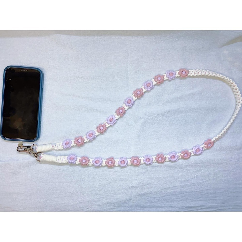 客製雙色小花背帶-細節圖4