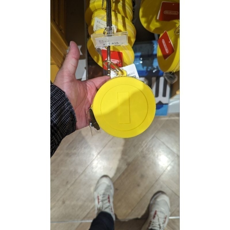 瑪莉歐專賣店 日本東京澀谷專賣店限定 新品 金幣 零錢包 （軟矽膠材質）-細節圖5