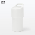 白 & 藍 新色 & 銀 三色上市!代購日本無印良品 MUJI ：夏保冷 寶特瓶使用 不鏽鋼 保冷瓶(新商品)-規格圖8