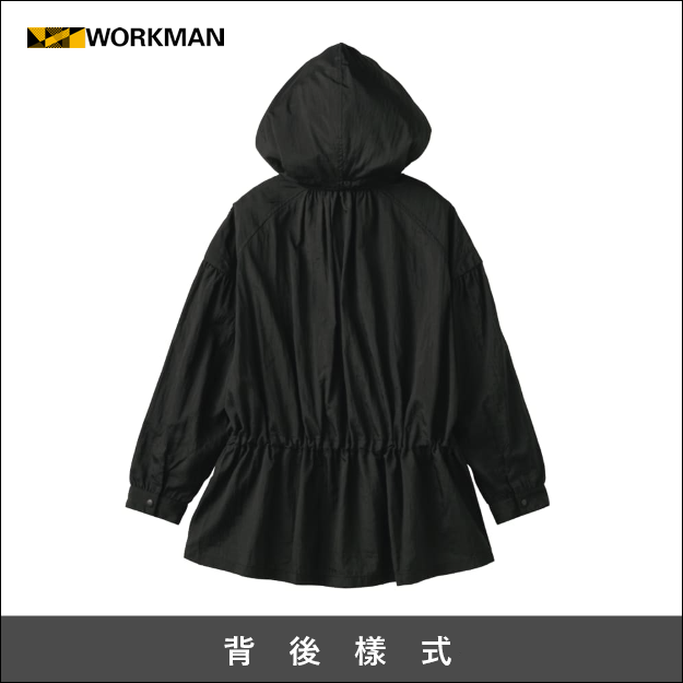 (代購) WORKMAN／日本職人品牌／LA965／2024春季新款-女性防水縮身腰褶夾克 阻絕日曬 防曬 UV Cut-細節圖7