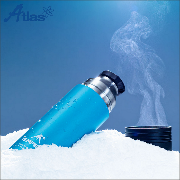 TEMPEAK 超保溫瓶 530ml／750ml／900ml 黑色／銀x綠／藍x黑-細節圖9