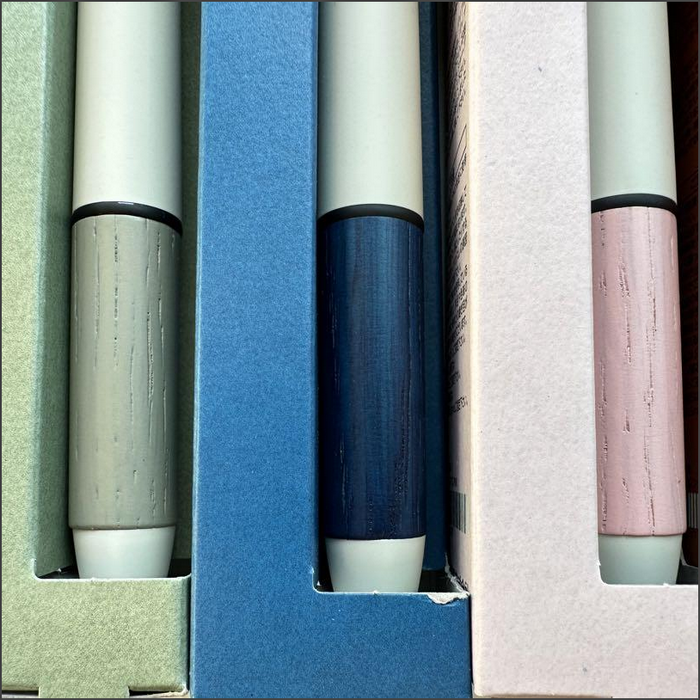 Uni三菱／JETSTREAM X Karimoku 4&1 限定色 靛藍 灰綠 粉紅 蒐藏 多功能筆 黑 紅 藍 綠-細節圖7