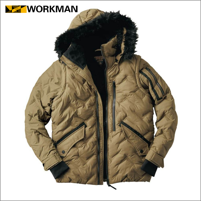 2024秋冬上架【日本職人熱賣時尚】WORKMAN ／HJ007／EURO ULTIMATE 防風防寒 多用途保暖外套-規格圖11