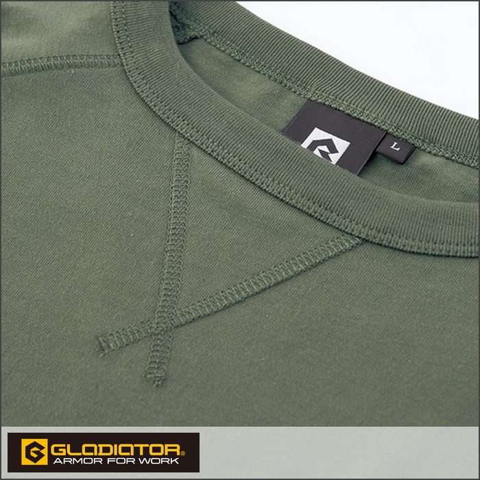 信岡 CO-COS／代購日本職人品牌／G-958／G-GAIA® 長袖 T恤 G-958 消臭 天竺棉 男女適合-細節圖3