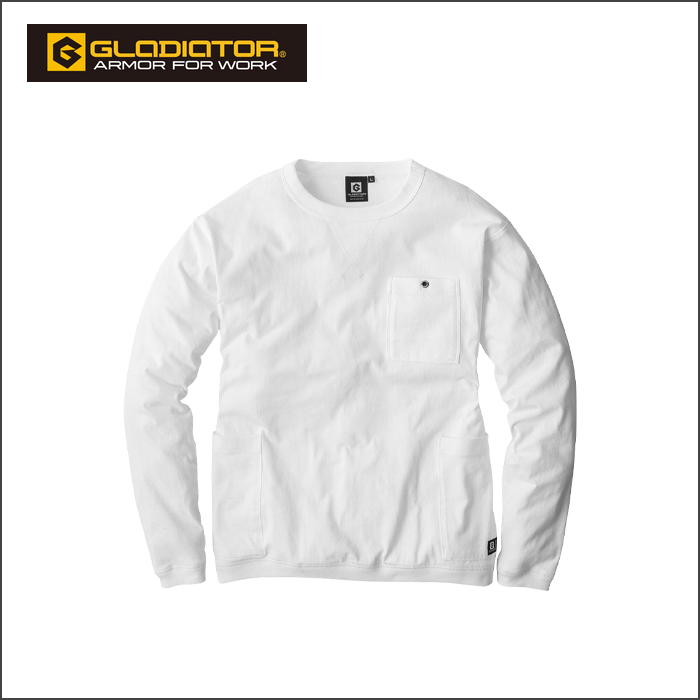 信岡 CO-COS／代購日本職人品牌／G-958／G-GAIA® 長袖 T恤 G-958 消臭 天竺棉 男女適合-規格圖9