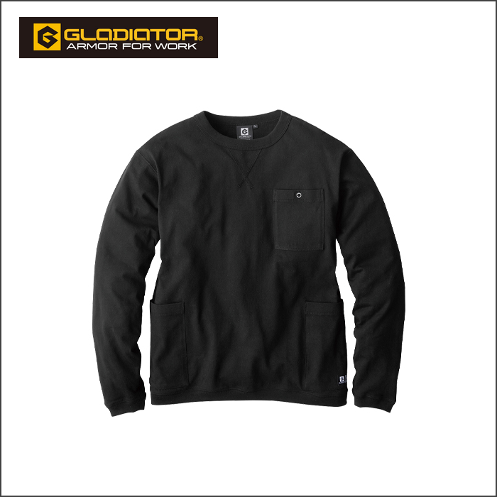 信岡 CO-COS／代購日本職人品牌／G-958／G-GAIA® 長袖 T恤 G-958 消臭 天竺棉 男女適合-規格圖9