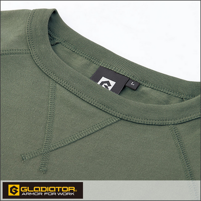 信岡 CO-COS／代購日本職人品牌／G-947／G-GAIA® 短袖 T恤 消臭 天竺棉 男女適合 休閒裝-細節圖3