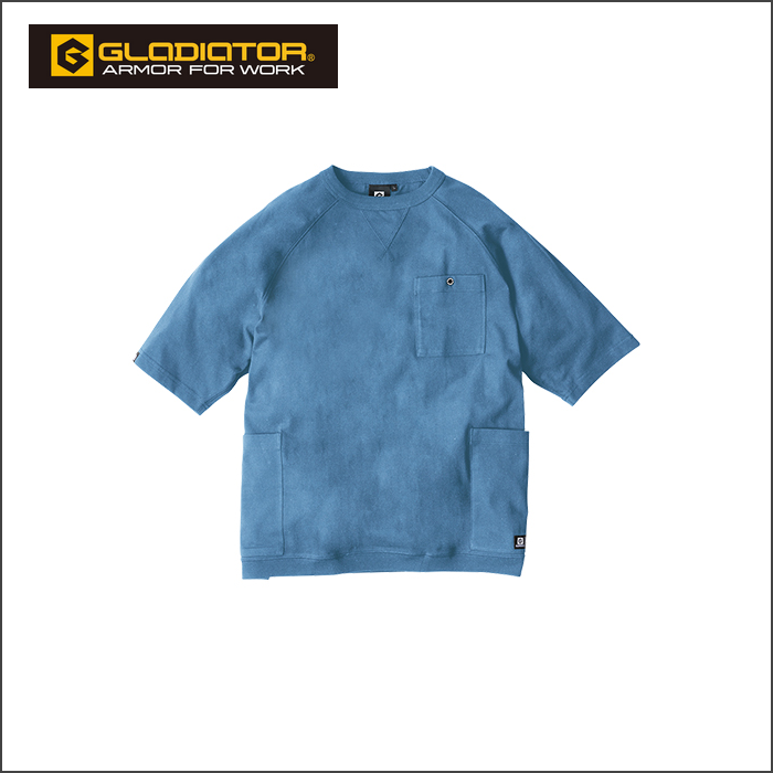 信岡 CO-COS／代購日本職人品牌／G-947／G-GAIA® 短袖 T恤 消臭 天竺棉 男女適合 休閒裝-規格圖10