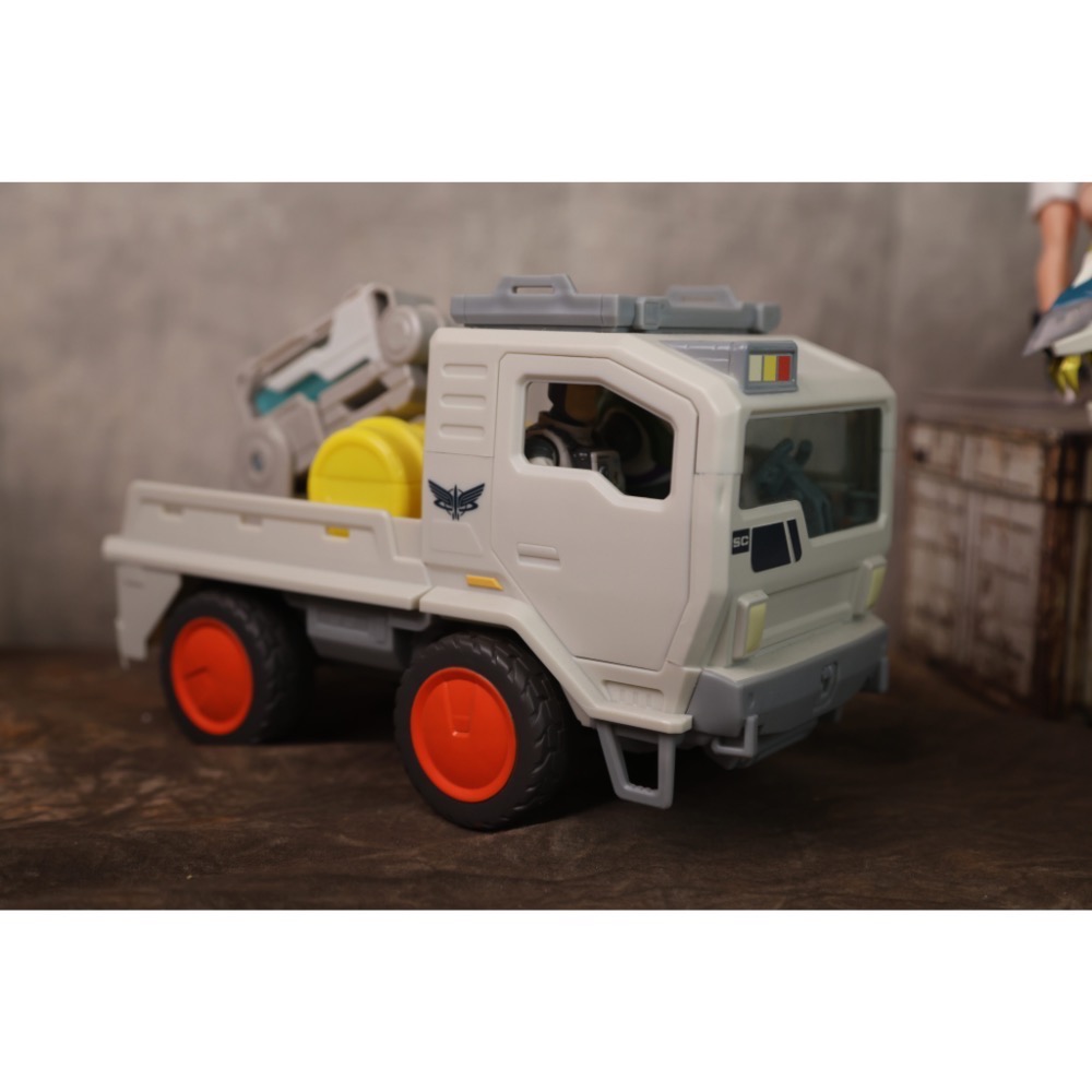 ［魔玩］Mattel 美泰 巴斯光年 公仔+工作車 主題交通工具系列-細節圖3
